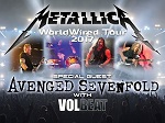 METALLICA in 'WorldWired' Tour