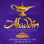 Disney's ALADDIN - Jan.10 - Mar.31
