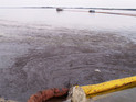 Во Владивостоке произошел разлив мазута в бухте Золотой Рог Во Владивостоке произошел разлив мазута в бухте Золотой Рог