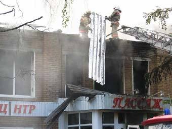 Пожар в Ухте, фото с сайта ukhta.ru Пожар в Ухте, фото с сайта ukhta.ru
