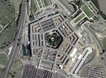 Пентагон. Фотография с веб-сервиса Google Earth Пентагон. Фотография с веб-сервиса Google Earth
