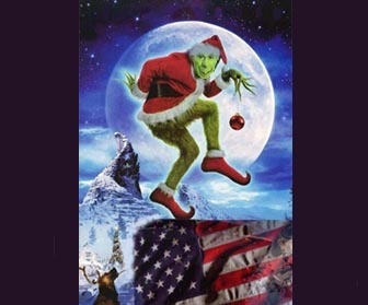 Коллаж Ленты.ру с использованием плаката к фильму "How the Grinch Stole Christmas" Коллаж Ленты.ру с использованием плаката к фильму "How the Grinch Stole Christmas"