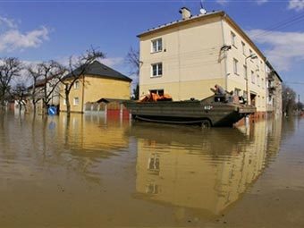 Наводнение в Чехии. Фото AFP Наводнение в Чехии. Фото AFP
