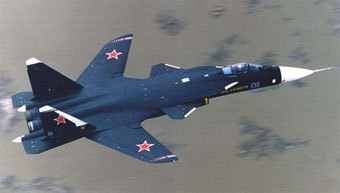 С-37 "Беркут", прототип российского истребителя пятого поколения. Фото с сайта airwar.ru С-37 "Беркут", прототип российского истребителя пятого поколения. Фото с сайта airwar.ru