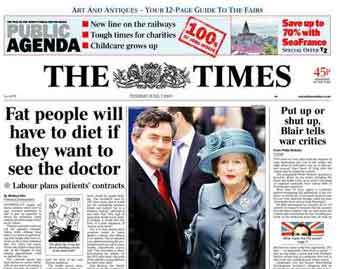 ������ ������ The Times. ����������� � ����� ������