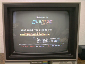 ��������� Quantum Link, ����������� � ����� vintage.org