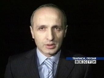 Вано Мерабишвили, кадр телеканала "Россия", архив