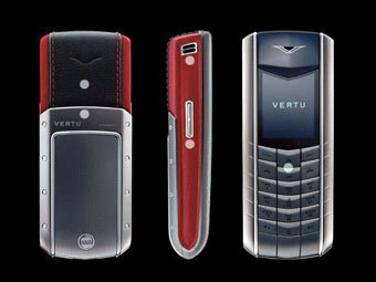 Мобильный телефон Vertu, фото с сайта vertu.com 