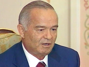 Президент Узбекистана Ислам Каримов, кадр Первого канала, архив