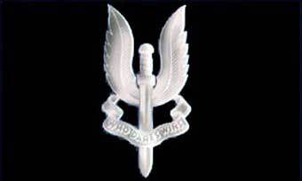 Эмблема SAS с девизом ''Побеждает отважный'' с сайта www.the-sas-uk