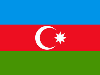 Флаг Азербайджана, иллюстрация с сайта wikipedia.org
