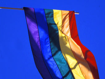 Флаг гей-движения, фото с сайта man.ac.uk 