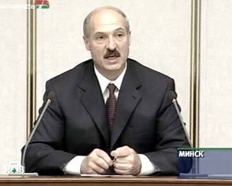 Президент Белоруссии Александр Лукашенко. Кадр НТВ, архив