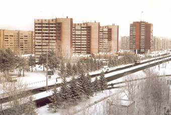Город Северск. Фото с сайта www.seversknet.ru