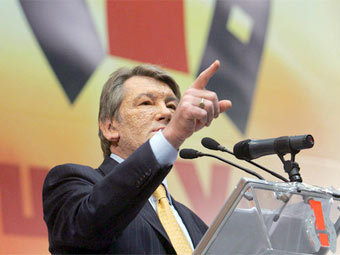Виктор Ющенко. Фото пресс-службы президента Украины 