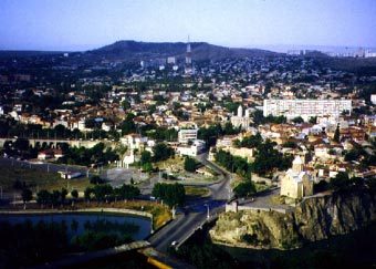 Панорама Тбилиси, фото сайта rzuser.uni-heidelberg.de