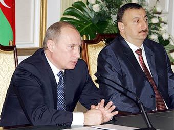 Владимир Путин и Ильхам Алиев. Фото пресс-службы президента России 