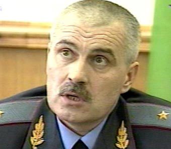 Глава МВД Белоруссии Владимир Наумов, кадр ТВ6
