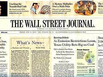     Wall Street Journal.    wasauna.com