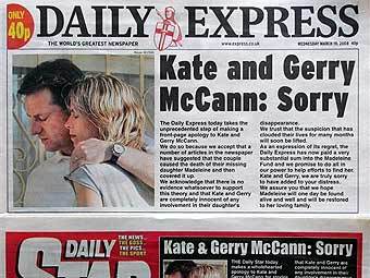 ,   The Daily Express.  AFP
