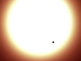 Corot-7b �� ���� ������ ������� ���������. ����������� ������������ kheider � ����� wikipedia.org