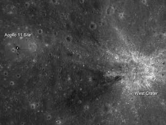 ����� ������� ������� ������ "�������-11". ���� NASA/GSFC/Arizona State University