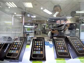 iPhone 3G � ��������� ��������. ���� &copy;AFP