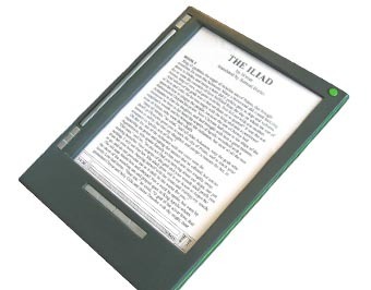 ����������� ����� Iliad E-reader. ���� � ����� iRex Technologies.