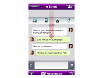 Yahoo! Messenger. �������� � ����� itunes.apple.com