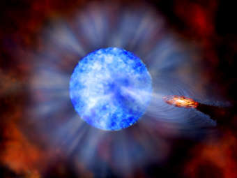 ������� M33 X-7 ������� ���������. ����������� NASA/CXC/M.Weiss