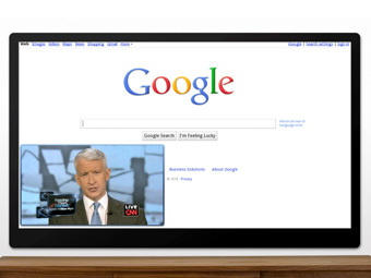 ������� Dual View. ����������� � ����� ������� Google TV