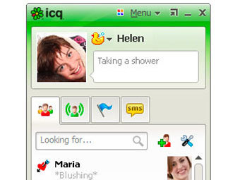���������� ICQ, ����������� � ����� icq.com