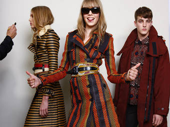 ���������� �� twitter-�������� Burberry.