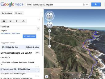 "Helicopter view" � Google Maps. ����������� � ����� Google Latlong