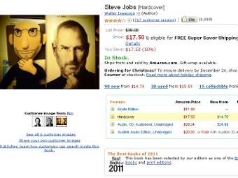 �������� ����� "Steve Jobs" �� Amazon