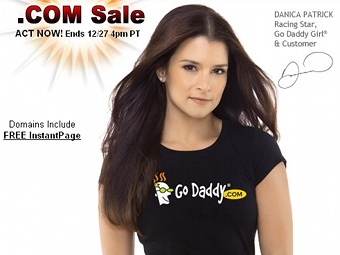 ����������� � ����� godaddy.com