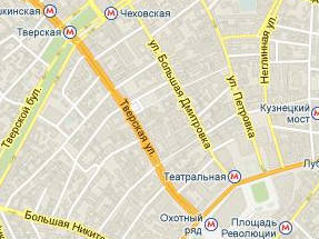 �������� ����� �� ���������� �� �������� �������. ����������� � ����� Google Maps