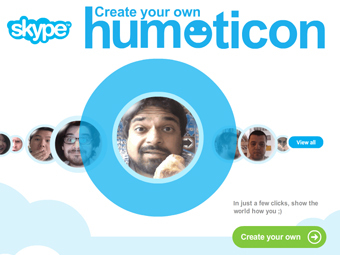 �������� �������� ���������� Skype Humoticons
