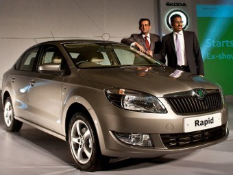 Skoda Rapid. ���� &copy;AFP