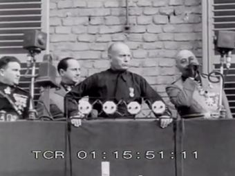���� �� ����������� "Il duce e la folla"