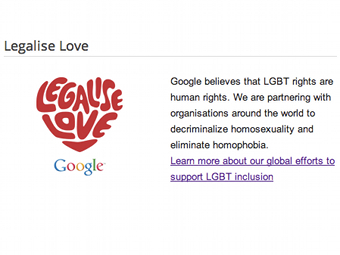 �������� �������� "Legalise Love"
