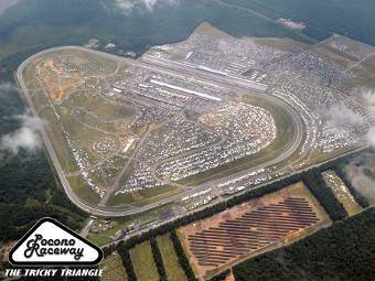 ���� � ������������ ����� ��������� Pocono Raceway