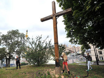 ����� Femen � �����. ���� &copy;AFP