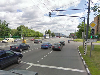 ��������� �����. ����������� �� ������� Google Street View