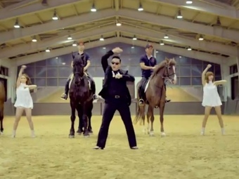 �������� �� ����� "Gangnam Style" �� YouTube