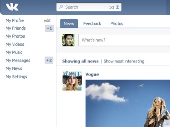 �������� ����� vk.com