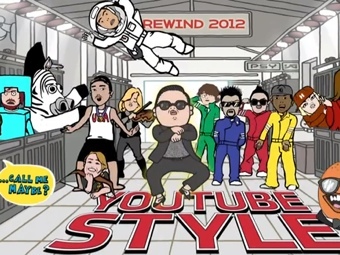 ���� �� ����������� "Rewind YouTube Style 2012"
