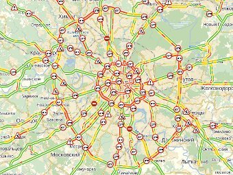 �������� � ����� maps.yandex.ru